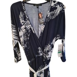 Karen by Karen Kane Palm Print Dress